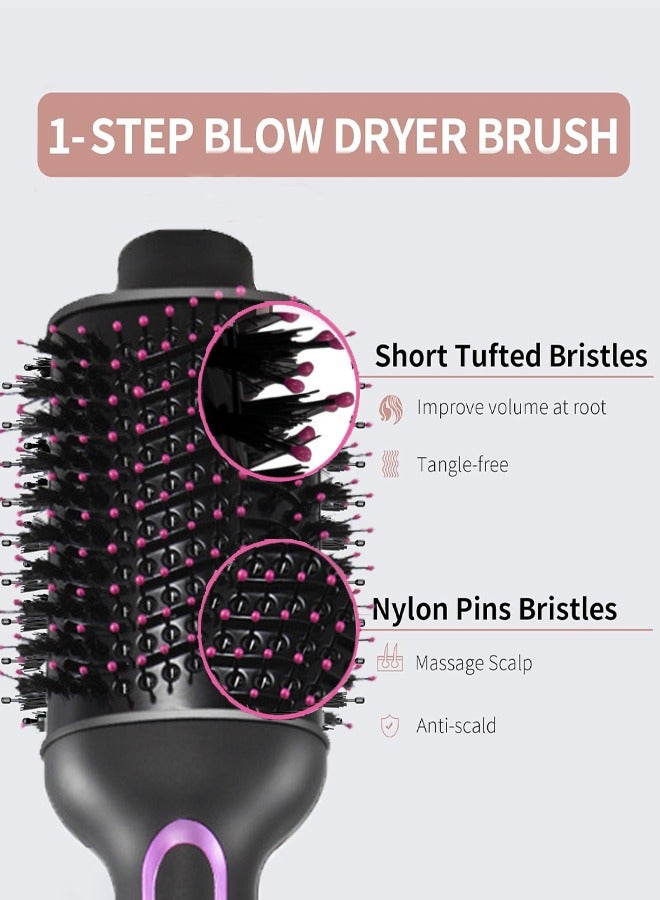آر إيه أف فرشاة مجفف شعر ، فرشاة مجفف شعر 3 في 1 ومكثف لتجفيف تجعيد الشعر ، مجفف شعر ومصفف شعر مع 3 إعدادات للحرارة ، محاربة التجعد وإضافة الحجم ، فرشاة فرد الهواء الساخن لجميع أنواع الشعر ، 1200 واط ر. 602 - Image 4
