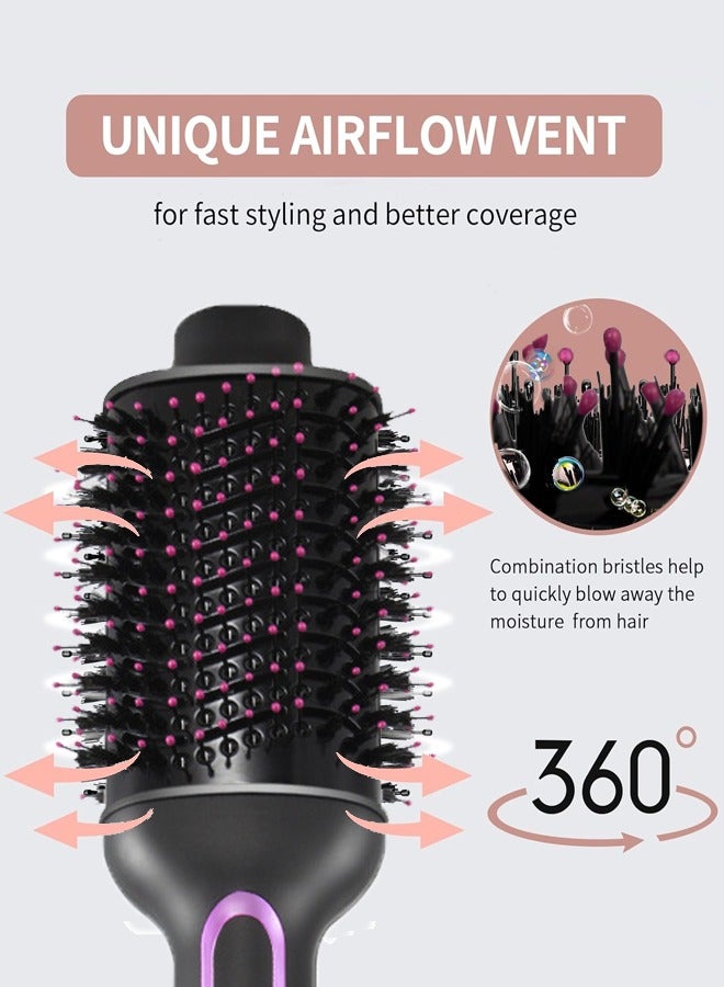 آر إيه أف فرشاة مجفف شعر ، فرشاة مجفف شعر 3 في 1 ومكثف لتجفيف تجعيد الشعر ، مجفف شعر ومصفف شعر مع 3 إعدادات للحرارة ، محاربة التجعد وإضافة الحجم ، فرشاة فرد الهواء الساخن لجميع أنواع الشعر ، 1200 واط ر. 602 - Image 5