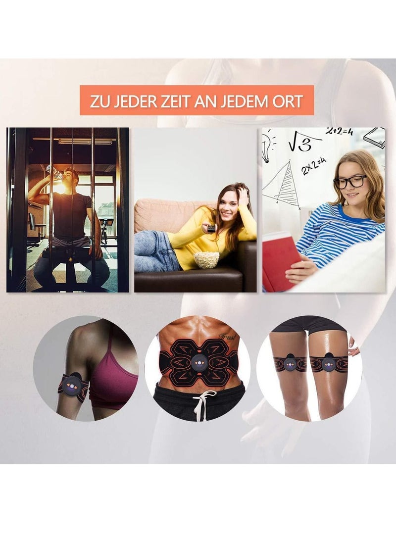 Electric Slimming Sticker Body Shaping Belt Abdominal Muscle Stimulator Trainer Massager - Image 4