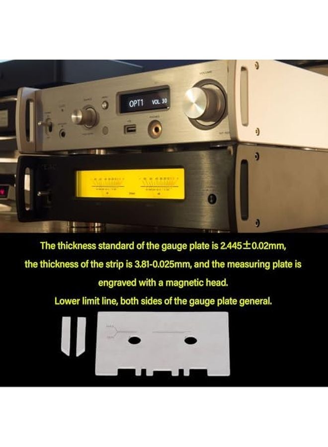 Stainless Steel Cassette Head And Gauge Set With Alignment For Student Nagar DVRs - Image 5