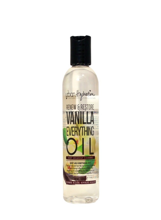 Urban Hydration Renew & Restore Vanilla Everything Oil |Sulfate, Paraben, Gluten and Dye Free, Improves Overall Appearance of Skin | 6.8 Ounces - Image 1