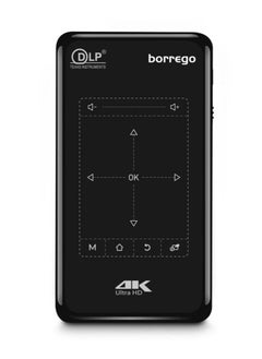 borrego Borrego Portable 4K Ultra HD Mini Smart Projector Built-In Wi-Fi / 1000 lumens – BP09  - Image 2
