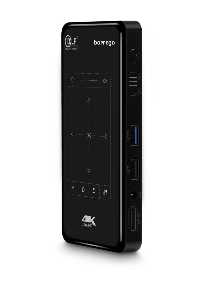 borrego - Borrego Portable 4K Ultra HD Mini Smart Projector Built-In Wi-Fi / 1000 lumens – BP09 - Image 1