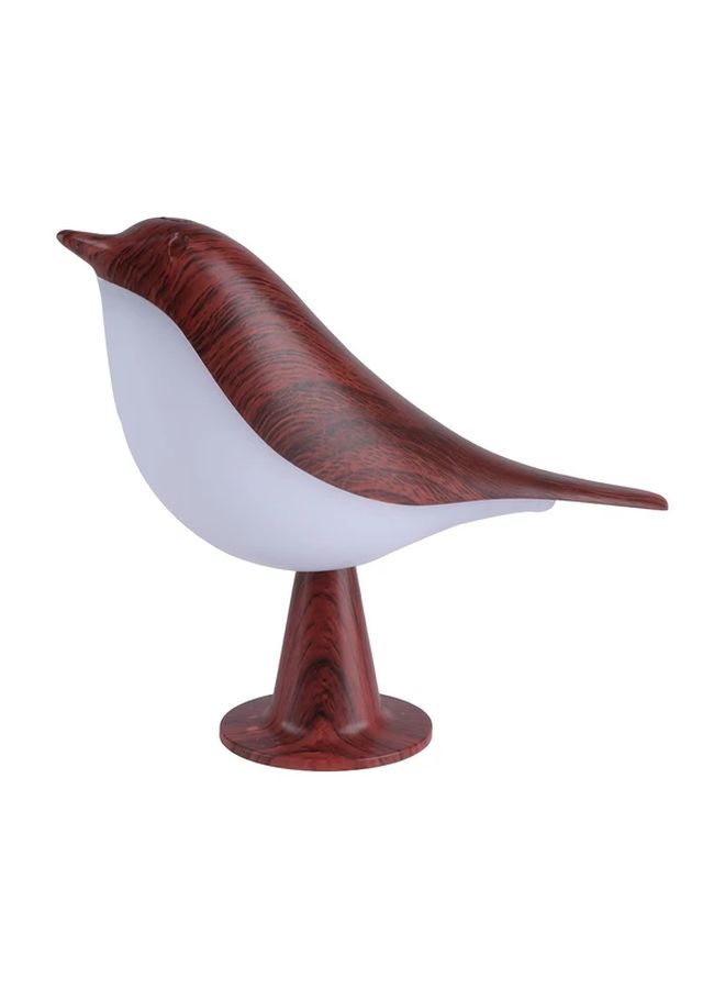 Bird LED Table Lamp Touch Controlled 3 Level Adjustable Rechargeable Night Light Maple Color - Image 3