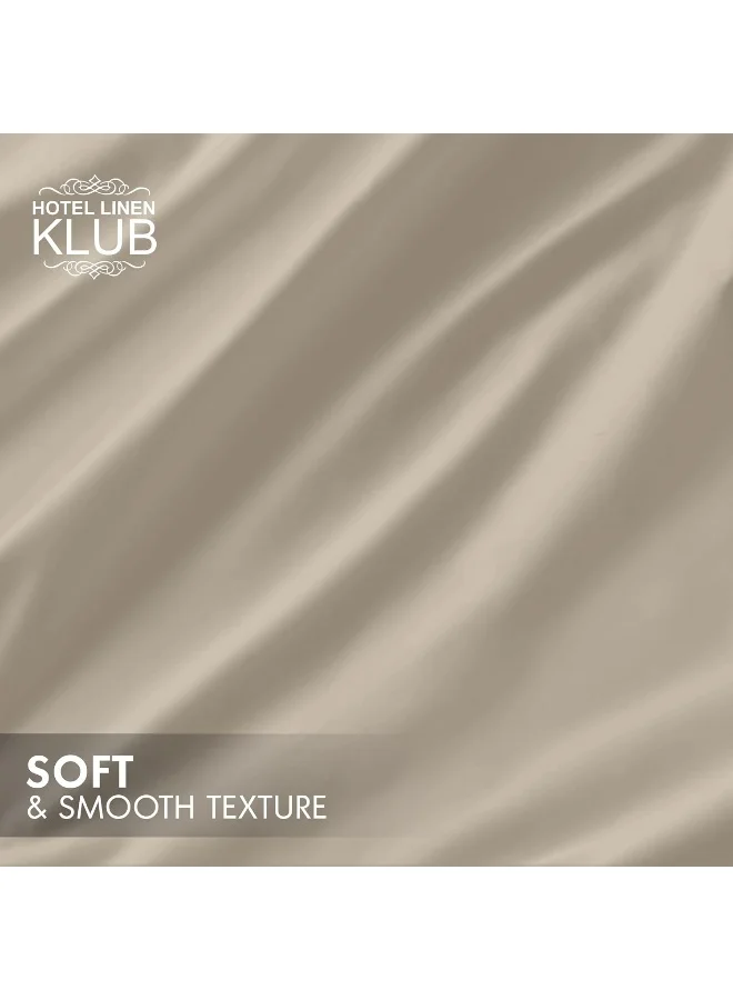 Hotel Linen Klub Hotel Linen Klub Luxury 100% Cotton 350TC Fitted Sheet Set