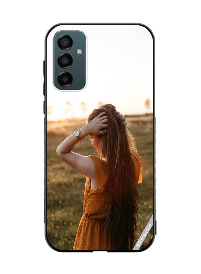 VR CREATIVE Protective Case Cover For Samsung Galaxy F23 Sunset Girl Design Multicolour - Image 1