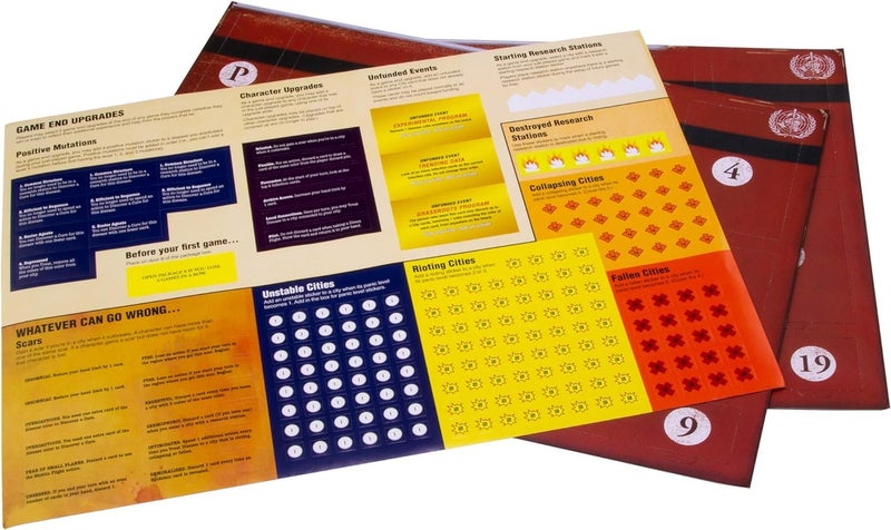 Z-Man Games Pandemic Legacy Season 1 Board Game (Blue) - Epic Year-Long Battle Against Deadly Diseases! Cooperative Strategy Game for Family Game Night, Ages 13+, 2-4 Players, 1 Hr Playtime, Made by Z-Man Games - Image 5