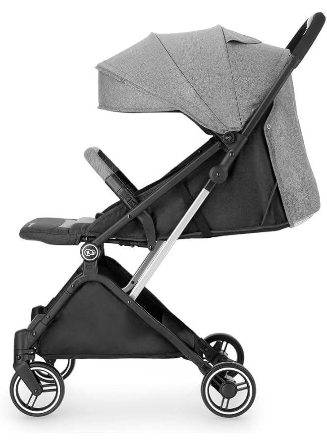 كيندركرافت عربة أطفال إندي رمادية اللون، وزن 6.00 كجم، عبوة من 1، مناسبة للأطفال من عمر 0 إلى شهرين - Image 4