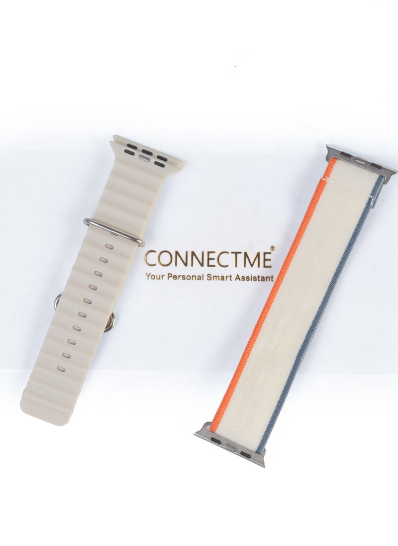 ConnectME Ultra 2 Series 9 Smartwatch( 3 Month Warranty From MediaTech) ,49mm Amoled Display screen with 2 Watch Straps ,Bluetooth 5.3 ,180mAH, Open AI New ChatGPT, WearFit Pro APP, IP67 Water Proof Level, 7 Days Battery Life, Pro-level Sports Modes, Blood oxygen & Pressure test ,Heart Rate Monitor, Sleep Monitoring,(3 Month warranty)  - Image 2