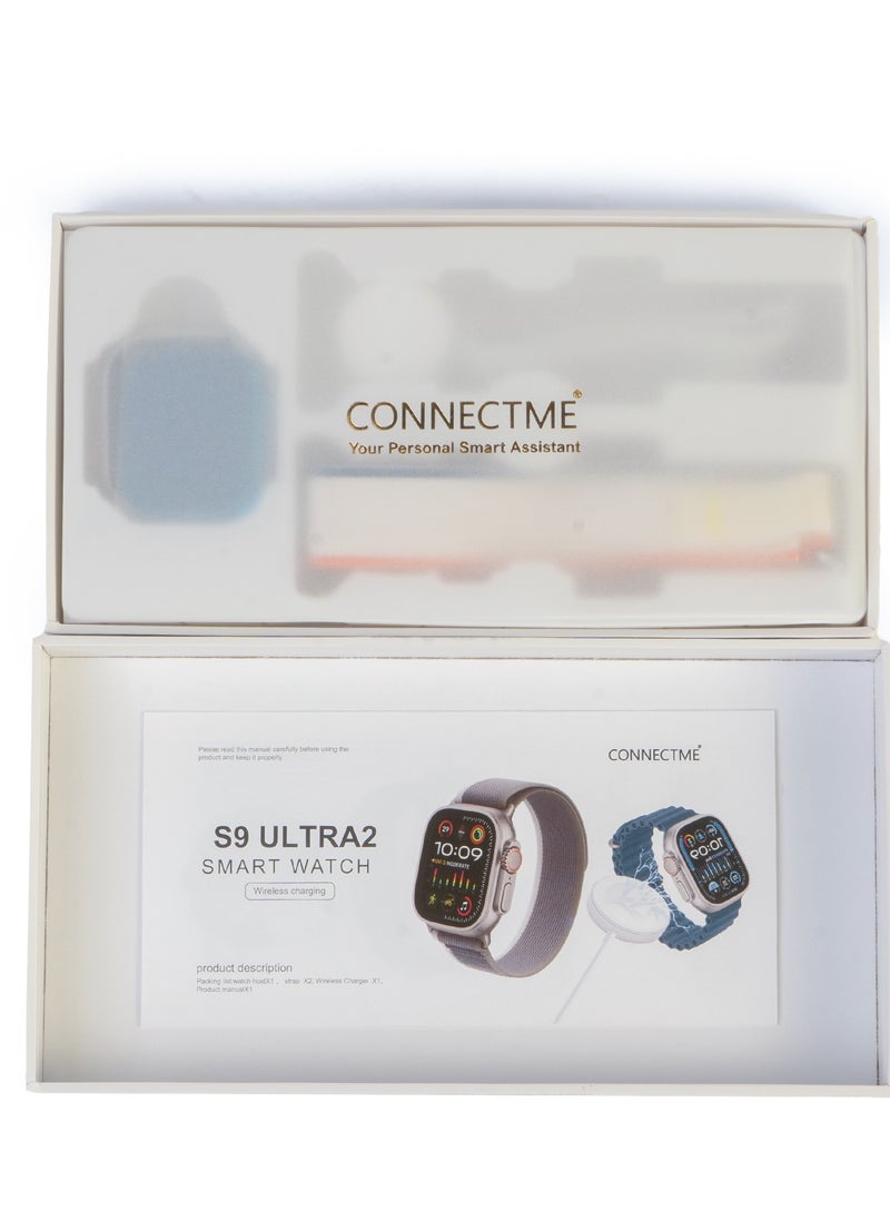 ConnectME Ultra 2 Series 9 Smartwatch( 3 Month Warranty From MediaTech) ,49mm Amoled Display screen with 2 Watch Straps ,Bluetooth 5.3 ,180mAH, Open AI New ChatGPT, WearFit Pro APP, IP67 Water Proof Level, 7 Days Battery Life, Pro-level Sports Modes, Blood oxygen & Pressure test ,Heart Rate Monitor, Sleep Monitoring,(3 Month warranty)  - Image 5