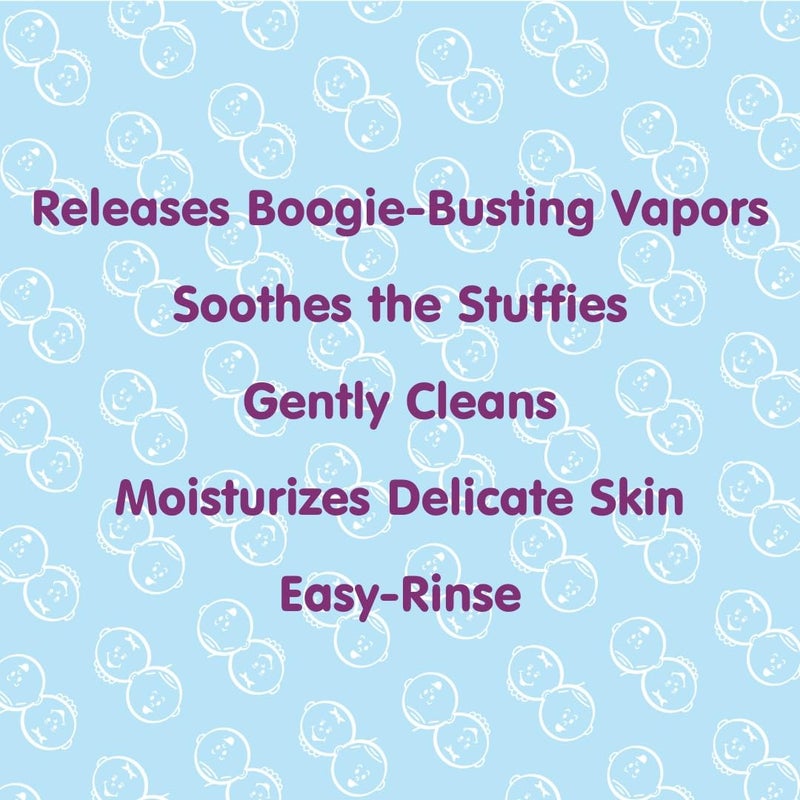 Boogie Kids Botanical Bubble Bath, Soothing Vapor Bubble Bath, Made with Plant and Oat Extracts, Natural Essential Oils, Mint Eucalyptus, 18 oz, Pack of 1 - Image 5