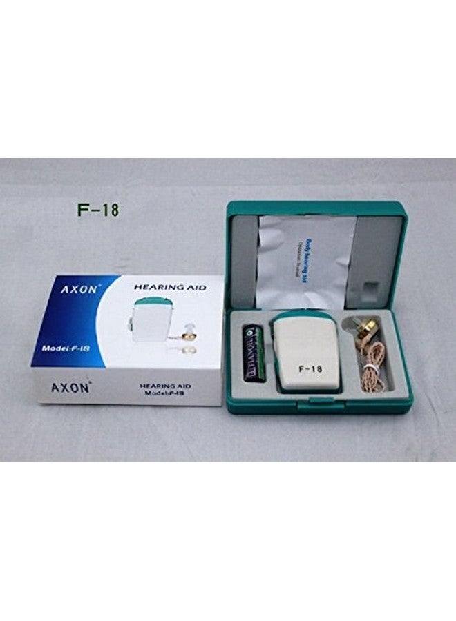 أكسون سماعة أذن Axon F 18 Pocket Model باللون الأبيض، قطعة واحدة - Image 2