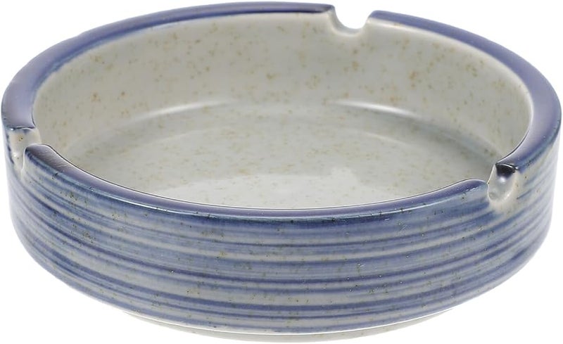 Japanese Style Ceramic Ashtray Home Office Bar Decorative Ash Holder - Image 2