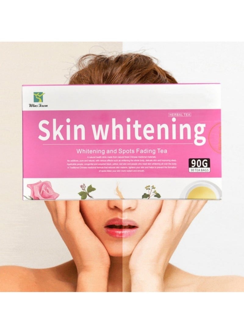Wins Town Skin Whitening Tea To Remove Acne Smooth Skin Whitening and Spots Fading  - Image 1