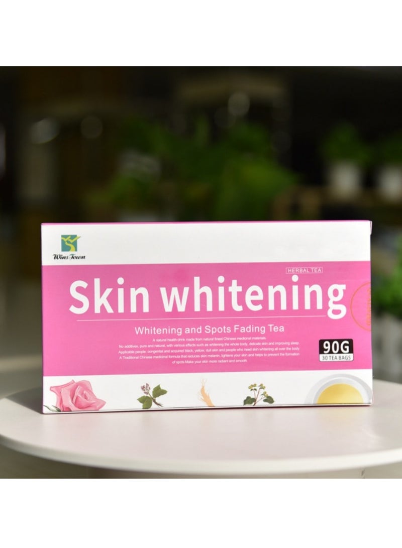 Wins Town Skin Whitening Tea To Remove Acne Smooth Skin Whitening and Spots Fading  - Image 5