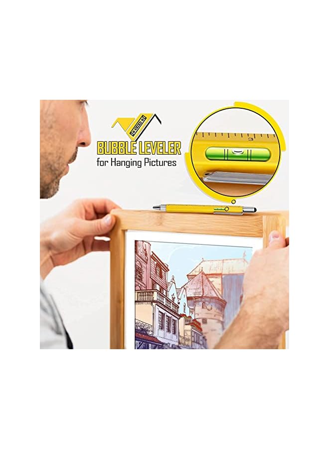 promass Multitool Pen, Gifts for Men on Fathers Day Dad Gifts from Daughter Wife Son Kid, Unique Cool Birthday Men Gifts Ideas for Men, Dad, Father, Him, Husband, Grandpa, DIY Handyman - Image 4