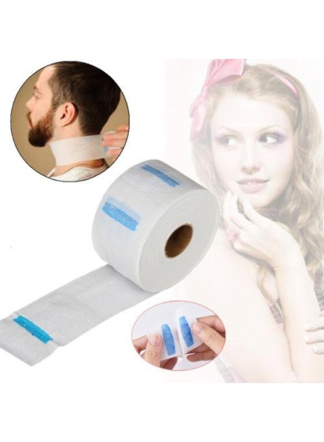 UA Disposable Neck Rolls – Pack of 5 Large Rolls Each Contains 5 Small Rolls. Barber Neck Strips – Stretchy Disposable Neck Paper for Hair Cutting & Salon Use - Image 1