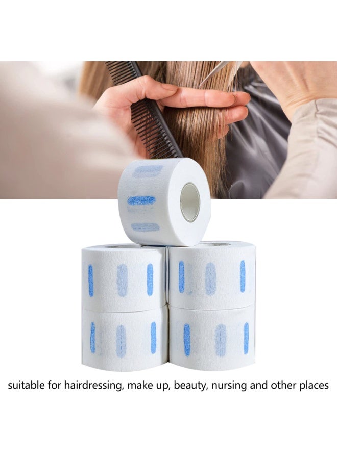 UA Disposable Neck Rolls – Pack of 5 Large Rolls Each Contains 5 Small Rolls. Barber Neck Strips – Stretchy Disposable Neck Paper for Hair Cutting & Salon Use - Image 4