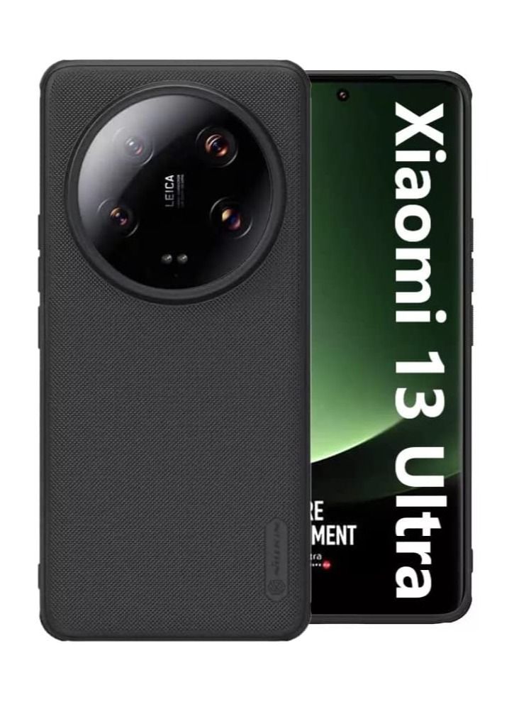 Nillkin Case Cover Super Frosted Shield Pro Matte All-Round Protection Shockproof Dual Layer Case Cover for Xiaomi 13 Ultra 5G Black
