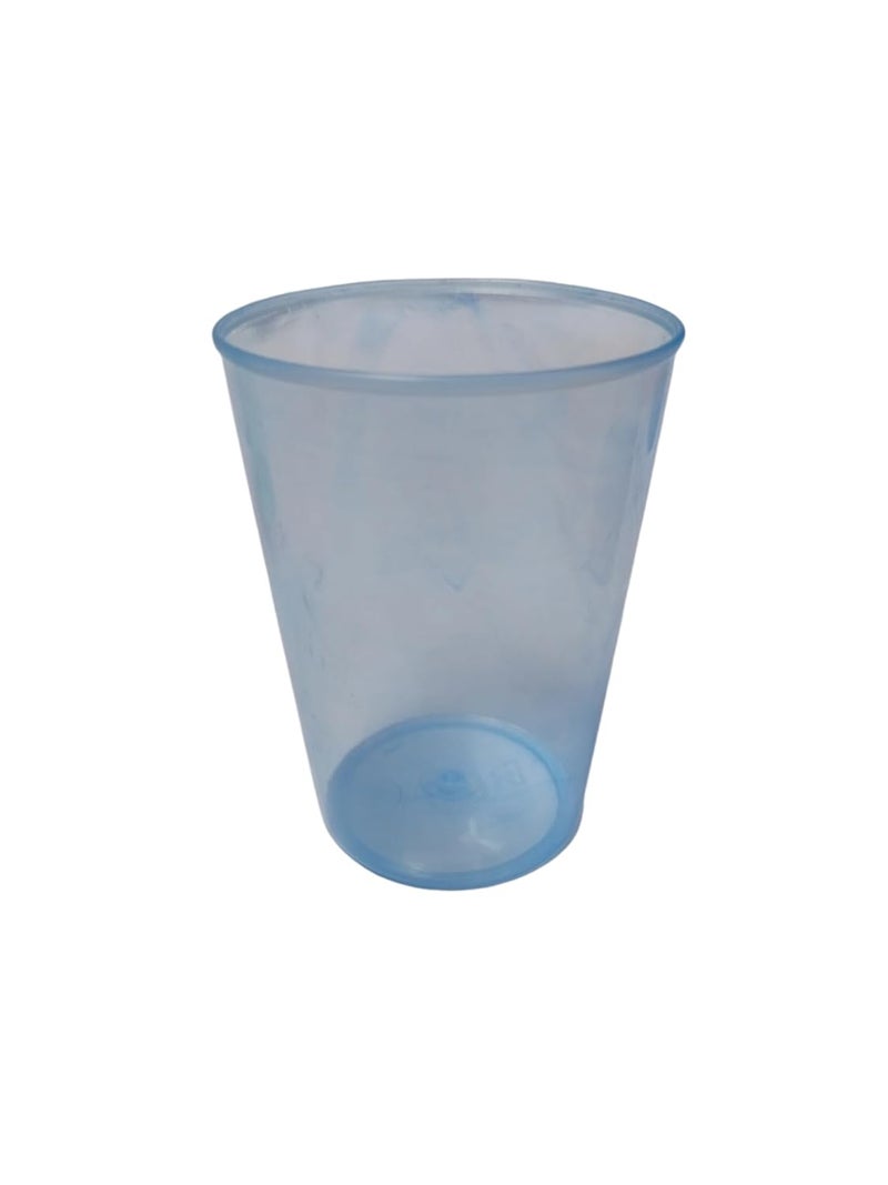 Kitchwish Plastic Glasses Multipurpose Glass Set WaterJuice Multicolor Pack of 12 - Image 5