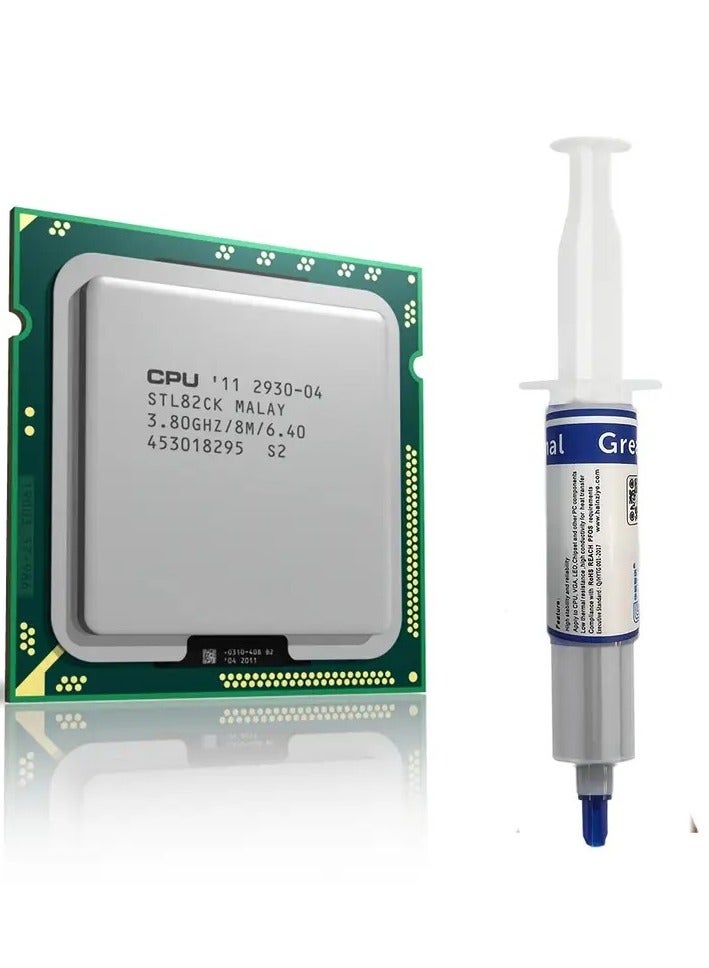 HY510 Thermal Conductive Paste, High Performance CPU and GPU Heat Compound, Non-Toxic, Non-Corrosive Silicone Grease for Enhanced Heat Transfer, with Cooling Chipset and CPU Heatsink - Image 2