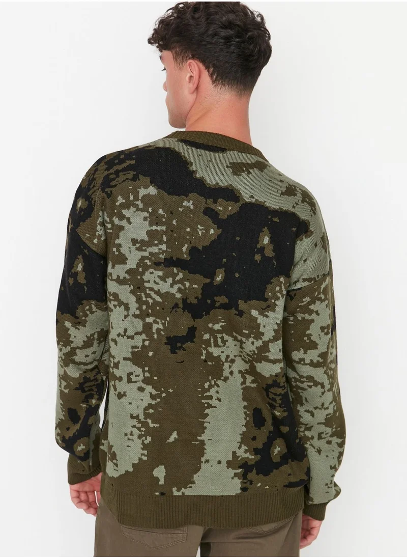 trendyol Jacquard Knitted Sweater