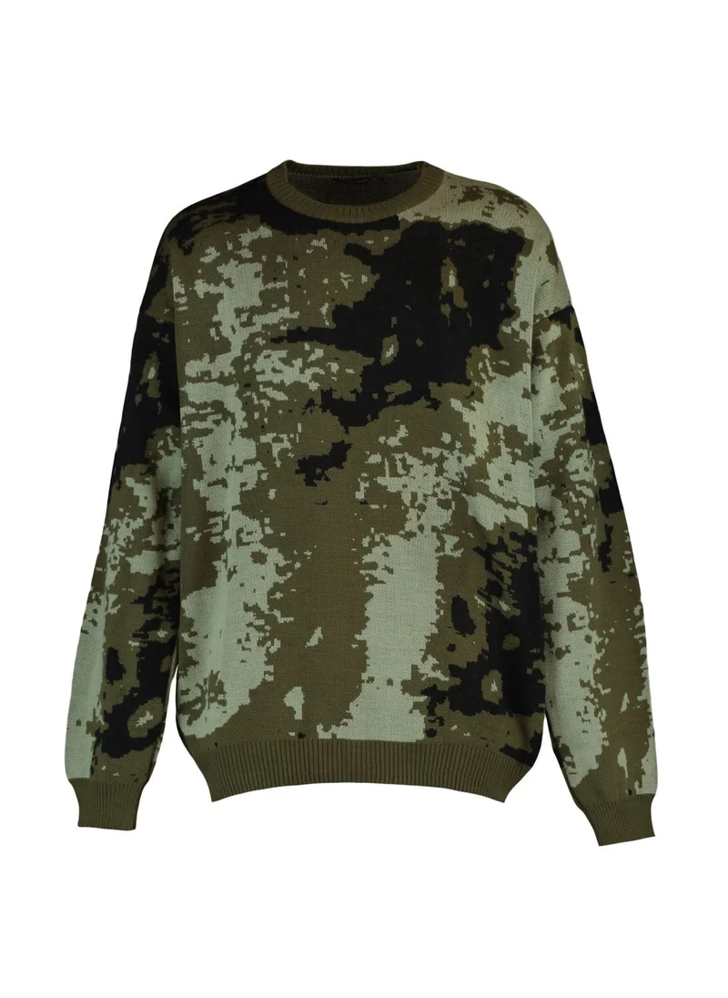 trendyol Jacquard Knitted Sweater