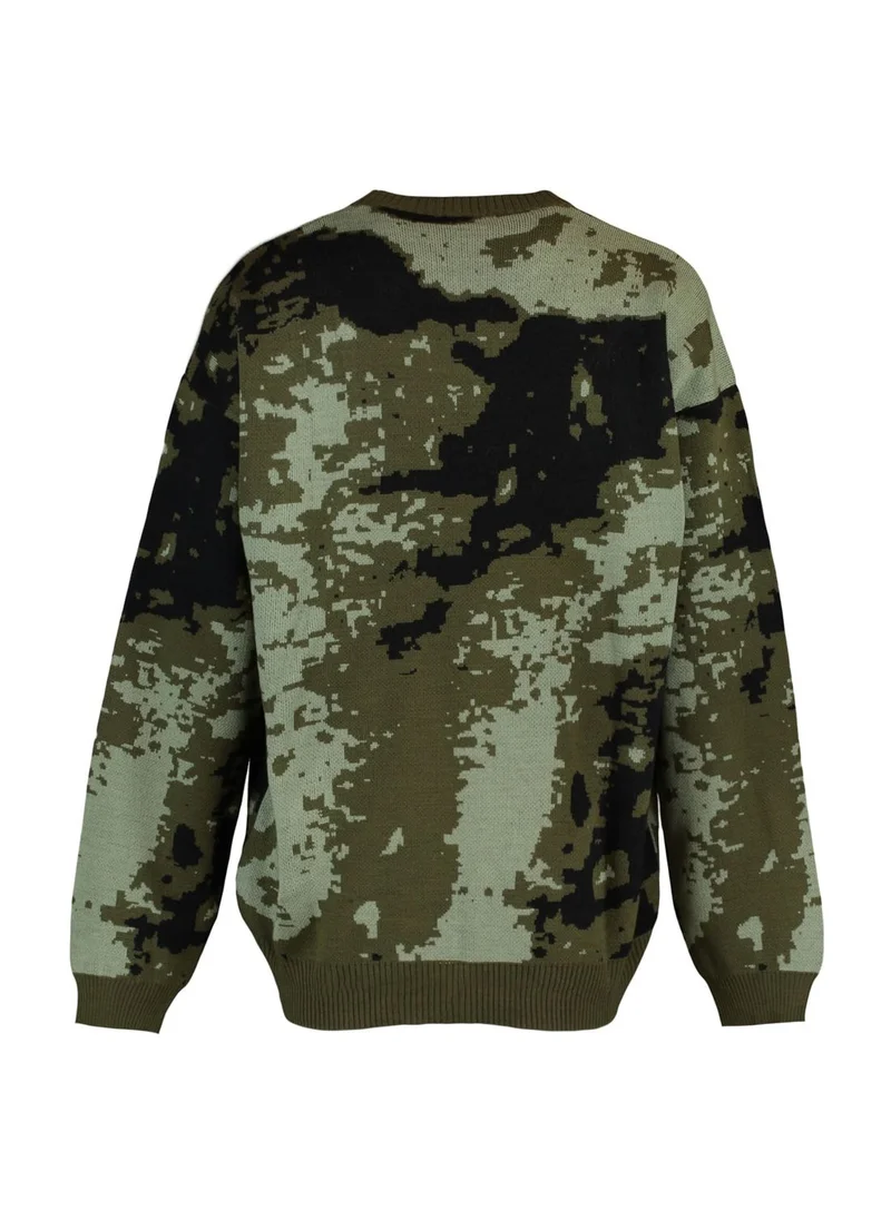 trendyol Jacquard Knitted Sweater