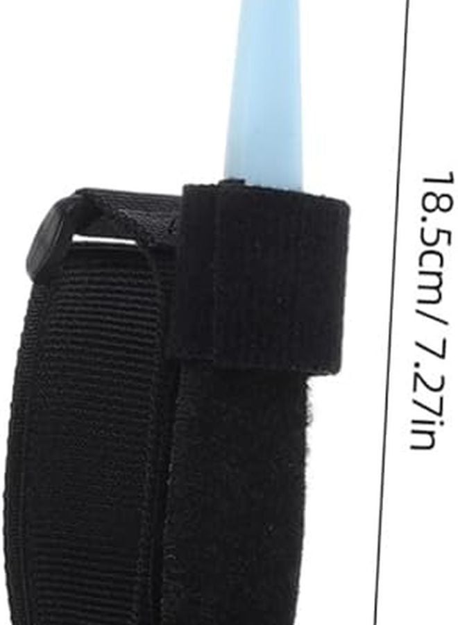 فرشاة أسنان ناعمة الشعيرات للمسنين مع حزام يد للمساعدة في العناية بالفم من النايلون للمرضى طريحي الفراش والمعاقين - Image 3