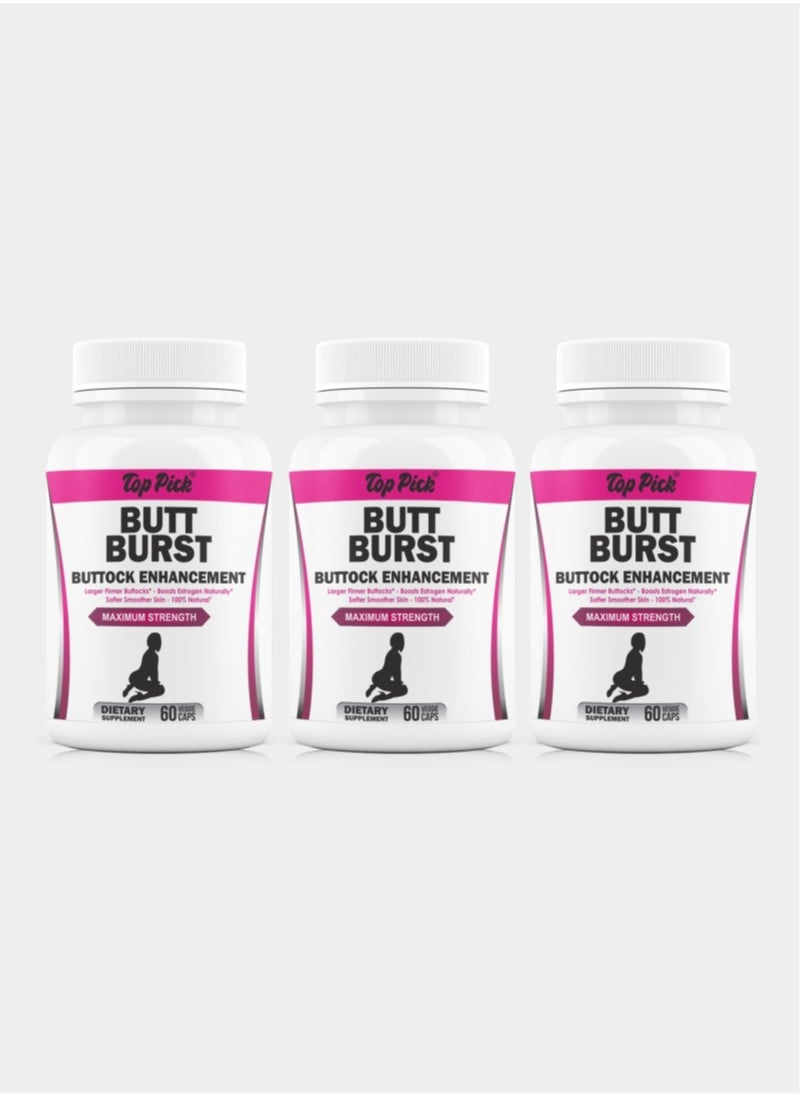 Top Pick Herbal Youth Body Burst Back Enhancement Pack of 3 