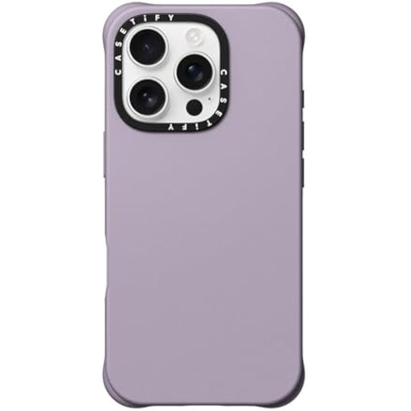 Casetify BioVeg iPhone 16 Pro Case 【Textured / 4.9ft Drop Protection/Compatible with Magsafe】 - Lilac - Image 1
