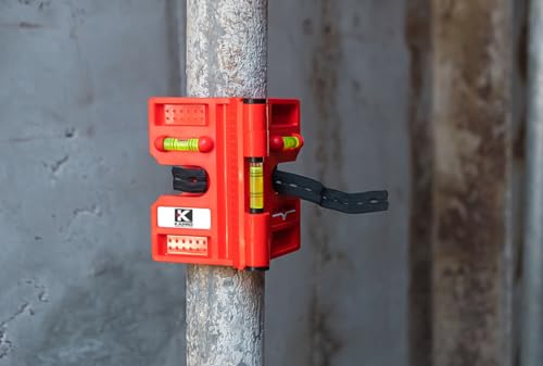 Kapro - 340 Postrite Post Level - Adjustable Folding Post Level - For Use on Posts and Pipes - Includes Strap and 3 Vials - Magnetic - Image 5