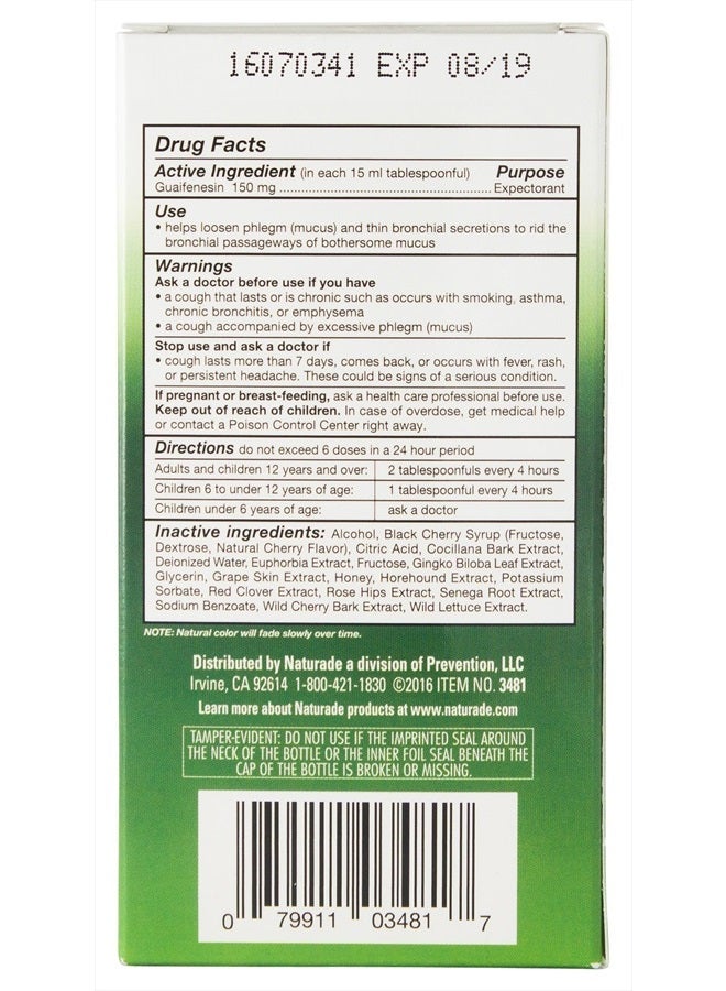 Naturade Herbal Expec Cherry - 4.2 fl oz - Image 2