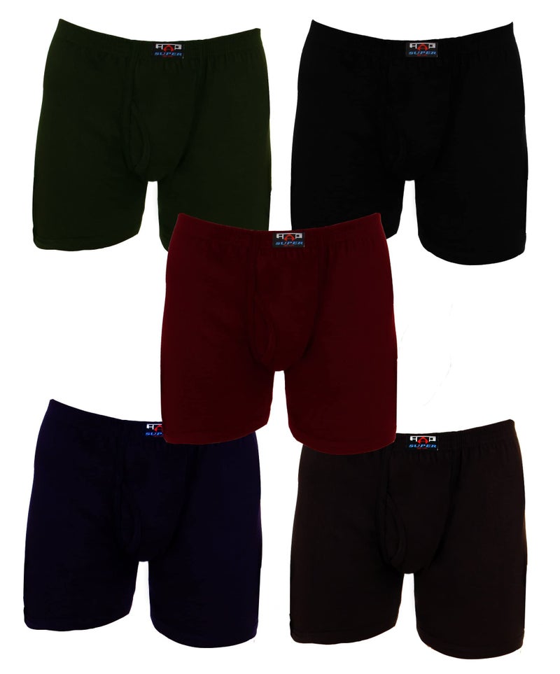 HAP Boys 100% Cotton I/E Trunks (Pack of 5) / Size 60cm - Image 1