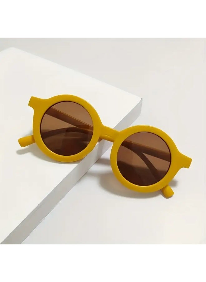 سينت هاوس مجموعة من 3 قطع من النظارات اللطيفة للأولاد والبنات، نظارات أنيقة، عدسات مزخرفة، مرايا مزخرفة للأولاد، نظارات للبنات، دعامات التصوير، عروض المنصة، نظارات الحفلات، هدايا الهالوين والكريسماس (تتضمن حافظة النظارات)، نظارات شمسية - Image 5