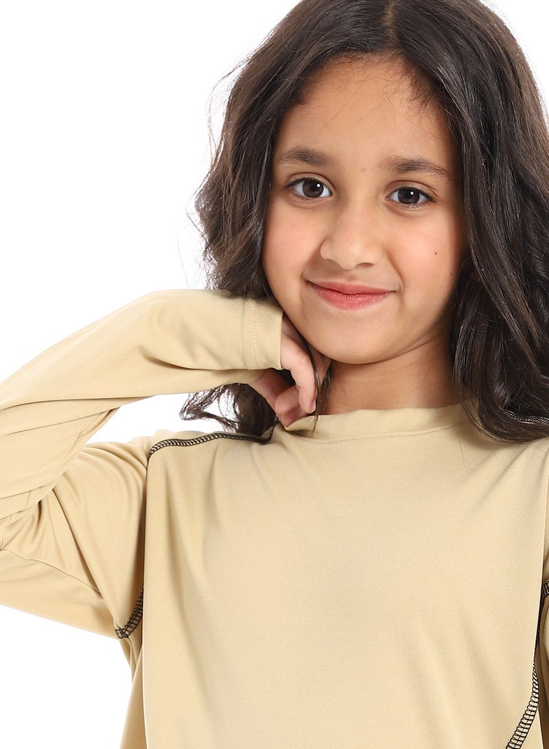 Caesar Girls' sports T-shirt with sleeves - Image 5
