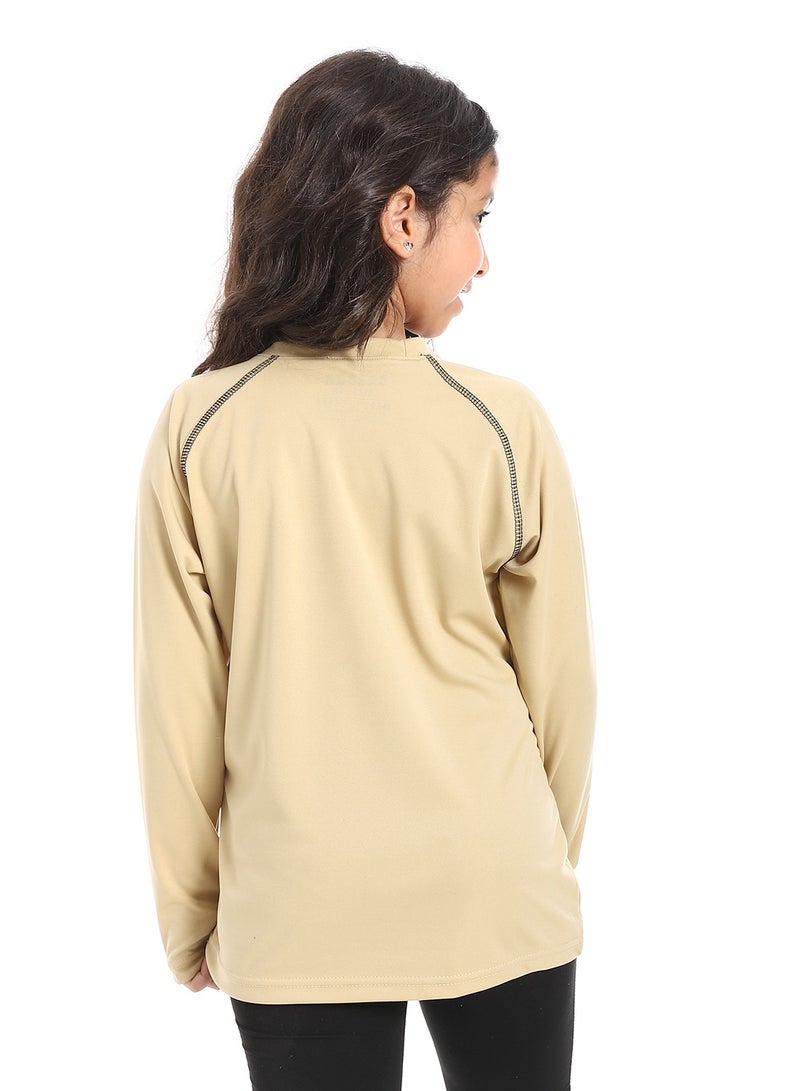Caesar Girls' sports T-shirt with sleeves - Image 4
