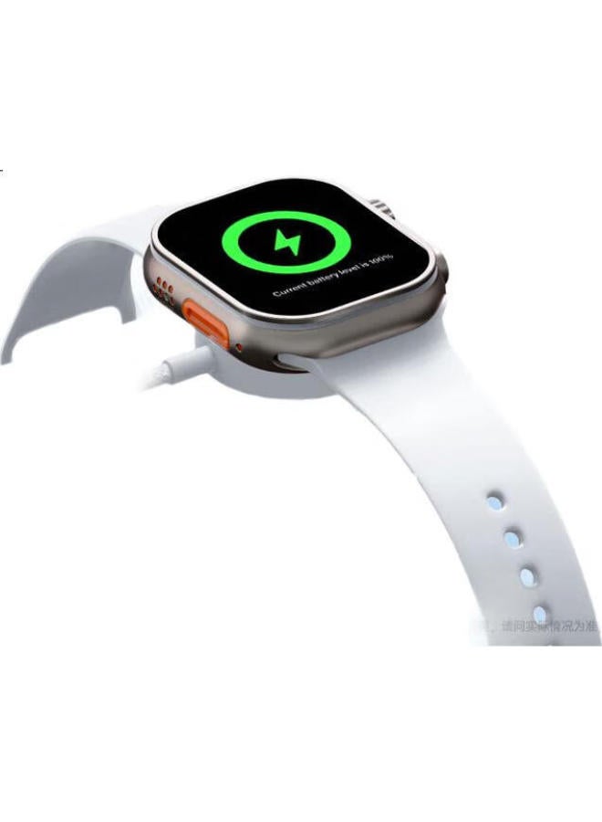 Topvork [Usa] 5W Fast Charger For Apple Watch, Wireless Magnetic Charging Cable For Apple Watch Series 10/9/8/7/Ultra2 With Type C Port, Braided Design - Image 3