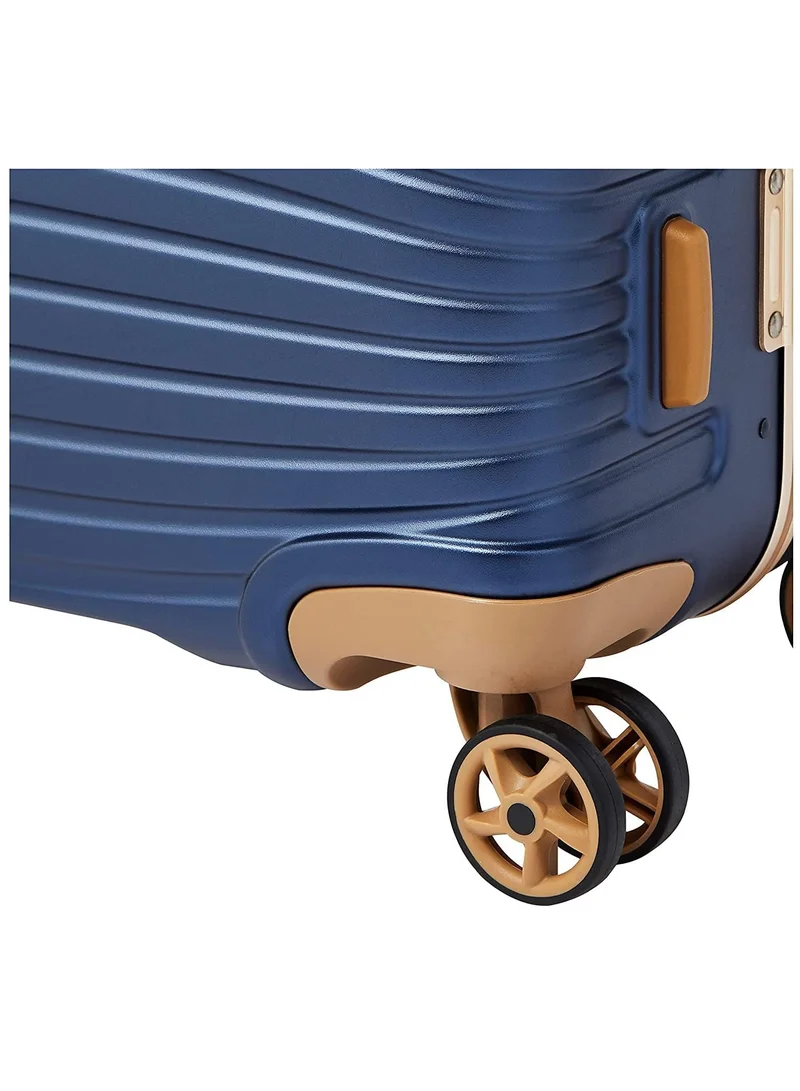 eminent Hard Case Travel Bags Makrolon Polycarbonate Gold Jetstream Aluminum Frame Luggage Suitcase Extra Corner Protection Double Tsa Lock E9R1 Large Checked Luggage Blue Moon