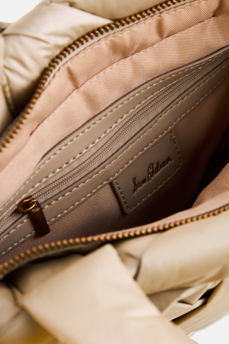 Sam Edelman Women Quilted Handbag, Ivory - Image 4