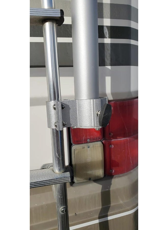 Generic Eez Rv Products Aluminum Flag And Wind Sock Pole Mount For Rv Ladders - Adjustable  - Image 5