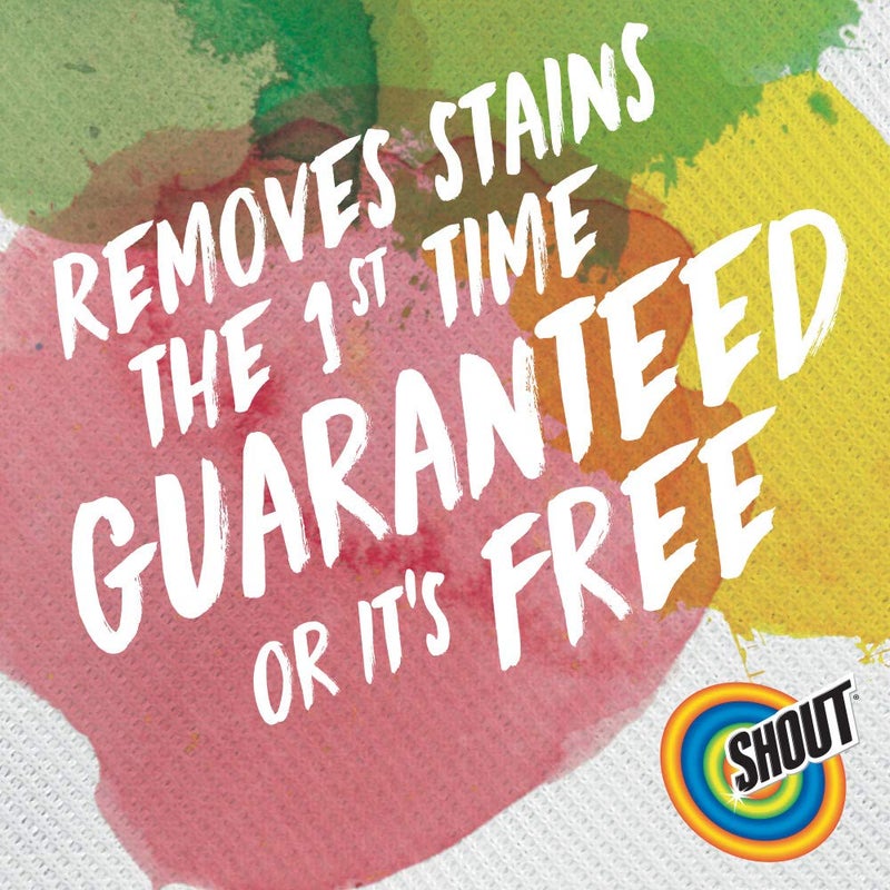 Shout Active Enzyme Laundry Stain Remover Spray for Clothes, Triple-Acting Formula Clings, Penetrates, and Lifts Tough & Everyday Stains - Prewash Refill 60oz (1.7L) - Image 2