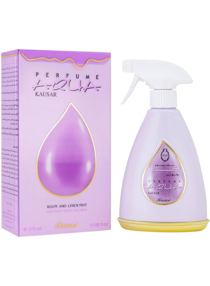 متجر دولال للعطور ذ.م.م أكوا كوسار للغرفة ورذاذ الكتان 375 مل - Image 1