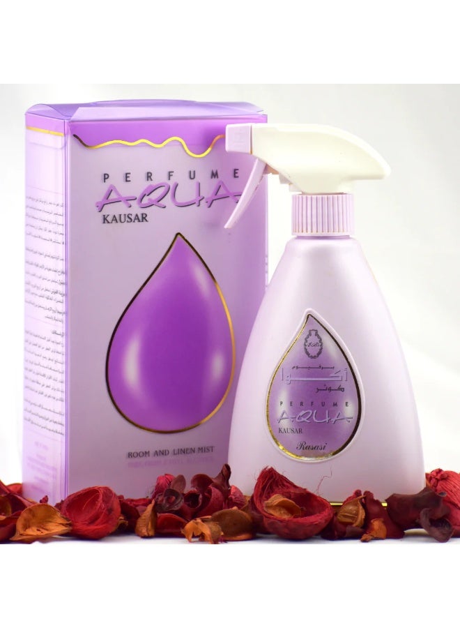 متجر دولال للعطور ذ.م.م أكوا كوسار للغرفة ورذاذ الكتان 375 مل - Image 2