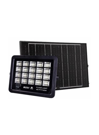 300W Solar LED Flood Light – IP66 Waterproof Outdoor Security Light with Smart Remote & Dusk-to-Dawn Sensor - view 2