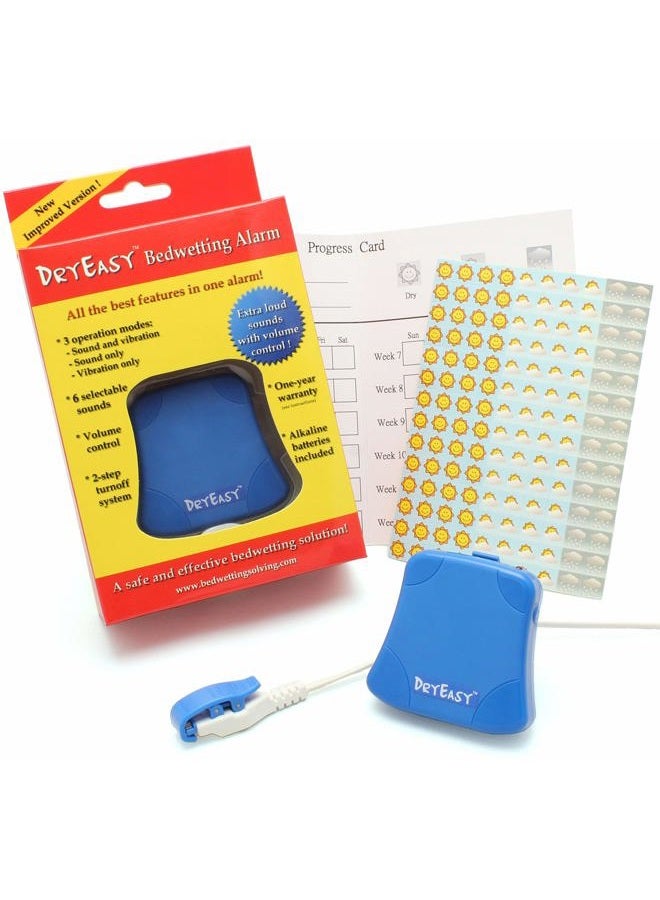 DRYEASY Dry Easy Bedwetting Alarm with Volume Control 6 Selectable Sounds and Vibration - Image 1