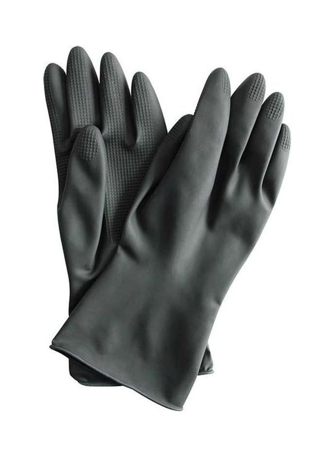 NIBEMINENT Household Rubber Euroglove Black 