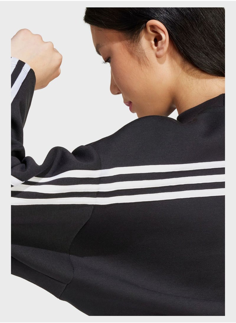 Adidas - 3 Stripes Future Icon Sweatshirt - Image 1