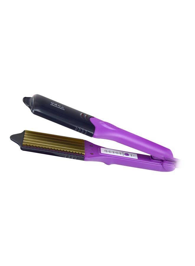 NIBEMINENT Professional Curler Splint Purple/Black 29cm - Image 1