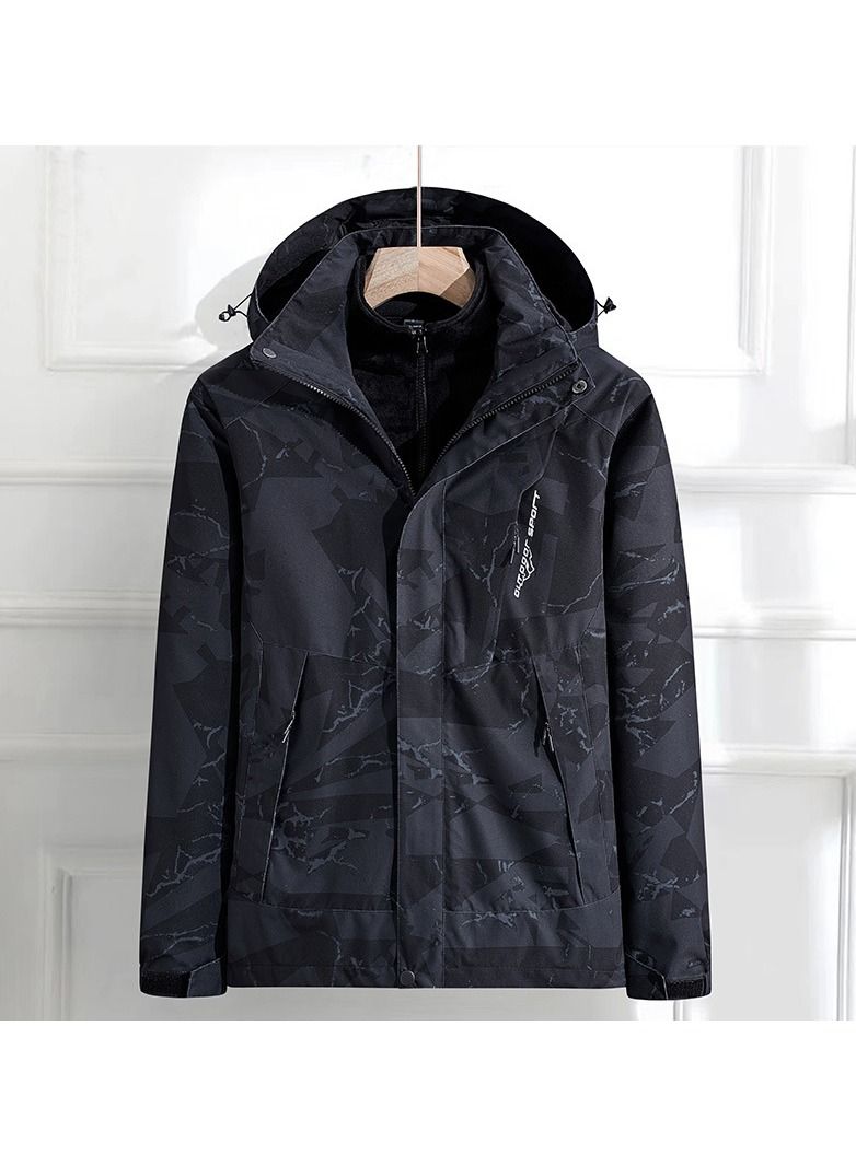 Loquat Three In One Removable Outdoor Waterproof And Windproof Overcoat 